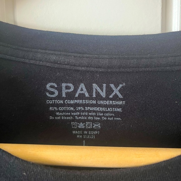 Spanx Cotton Compression Undershirt - Picture 3 of 3